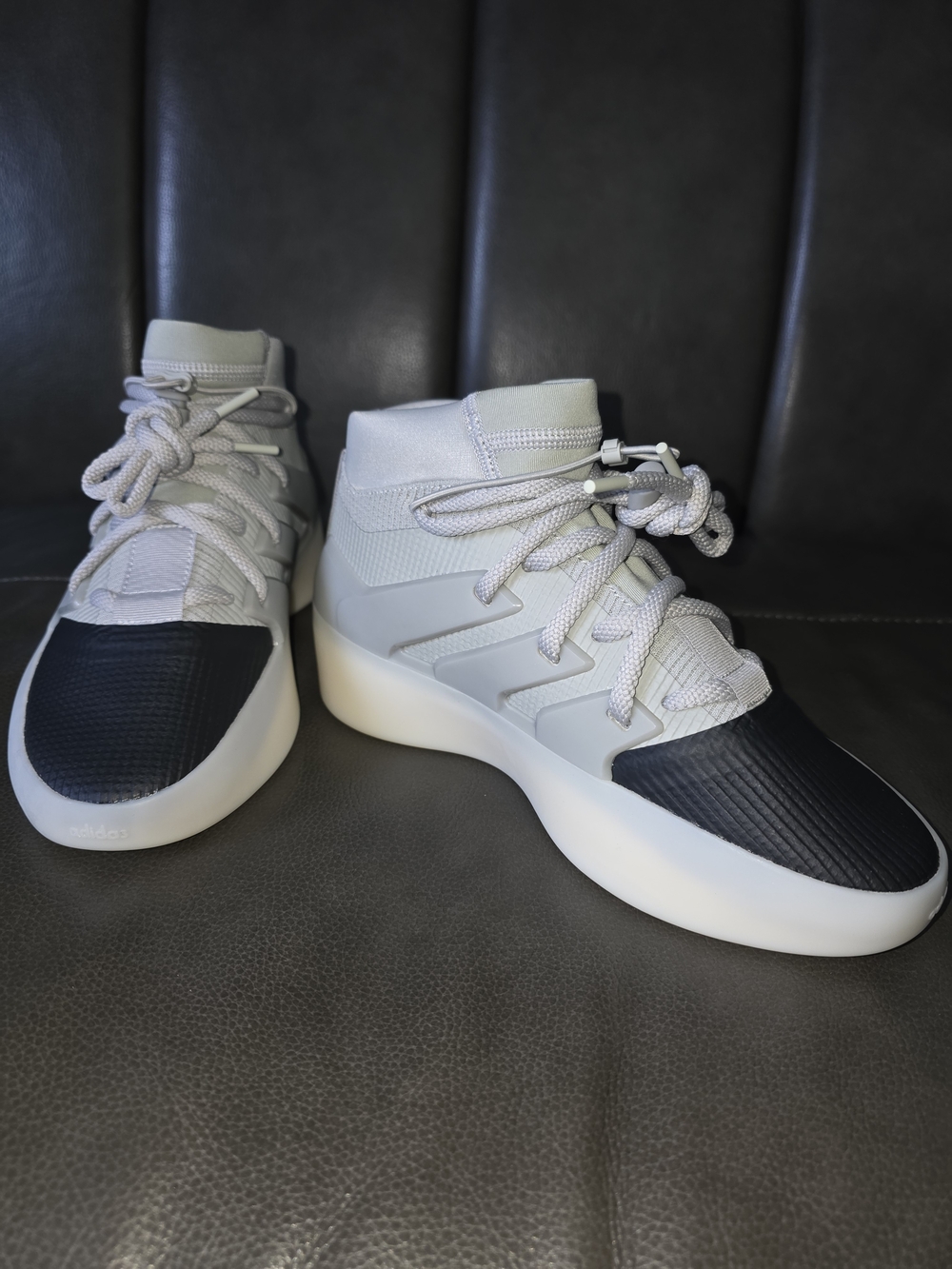 Fear of God - Women's Grey High-Top Sneakers - size 6